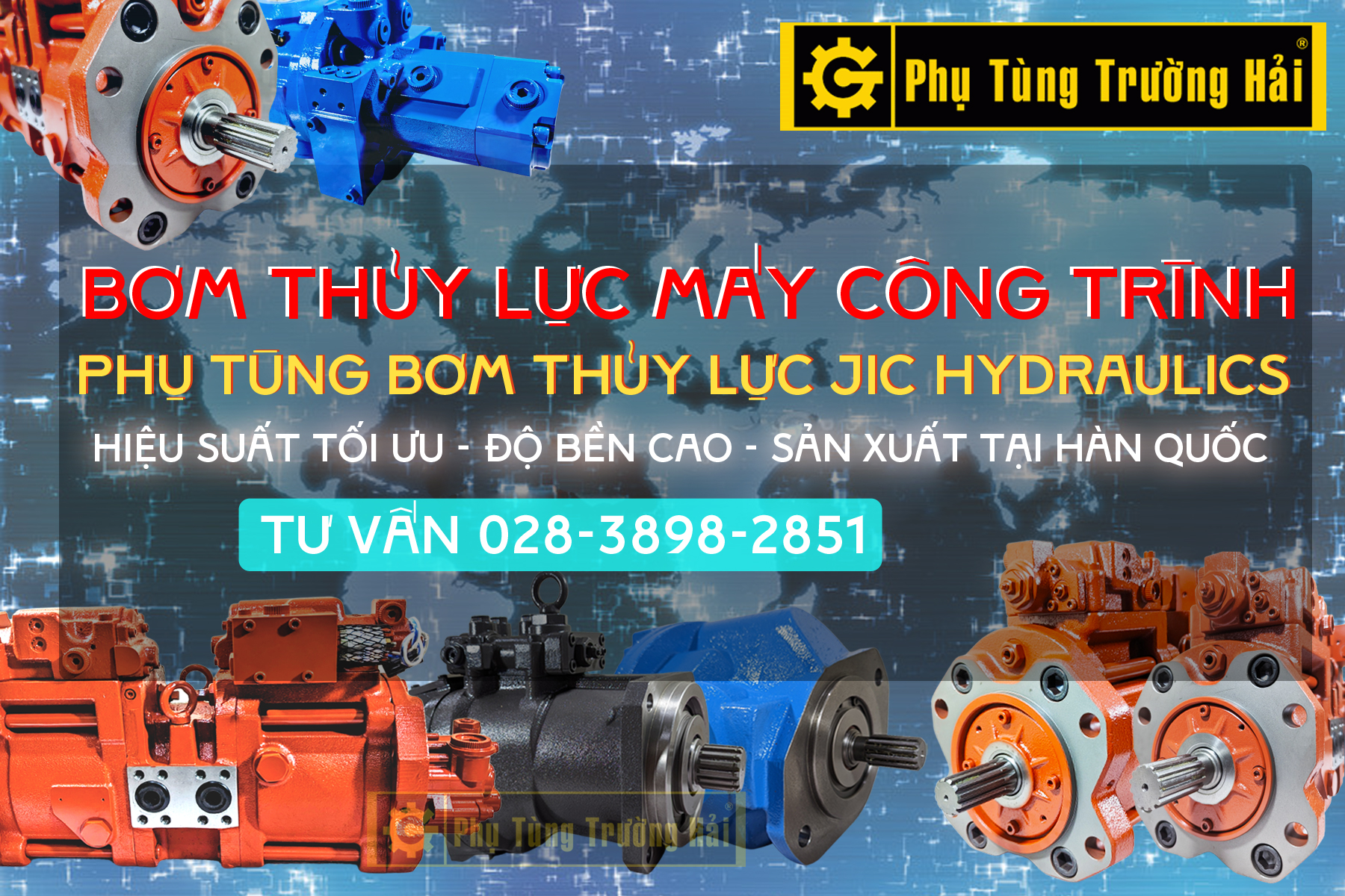 Bơm Thủy Lực Máy Xúc